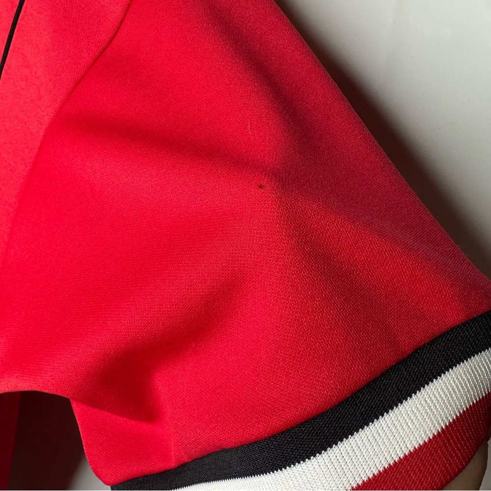 Majestic Chicago Bulls Warm Up Jacket J. Williams Size XL Vintage - Picture 7 of 10